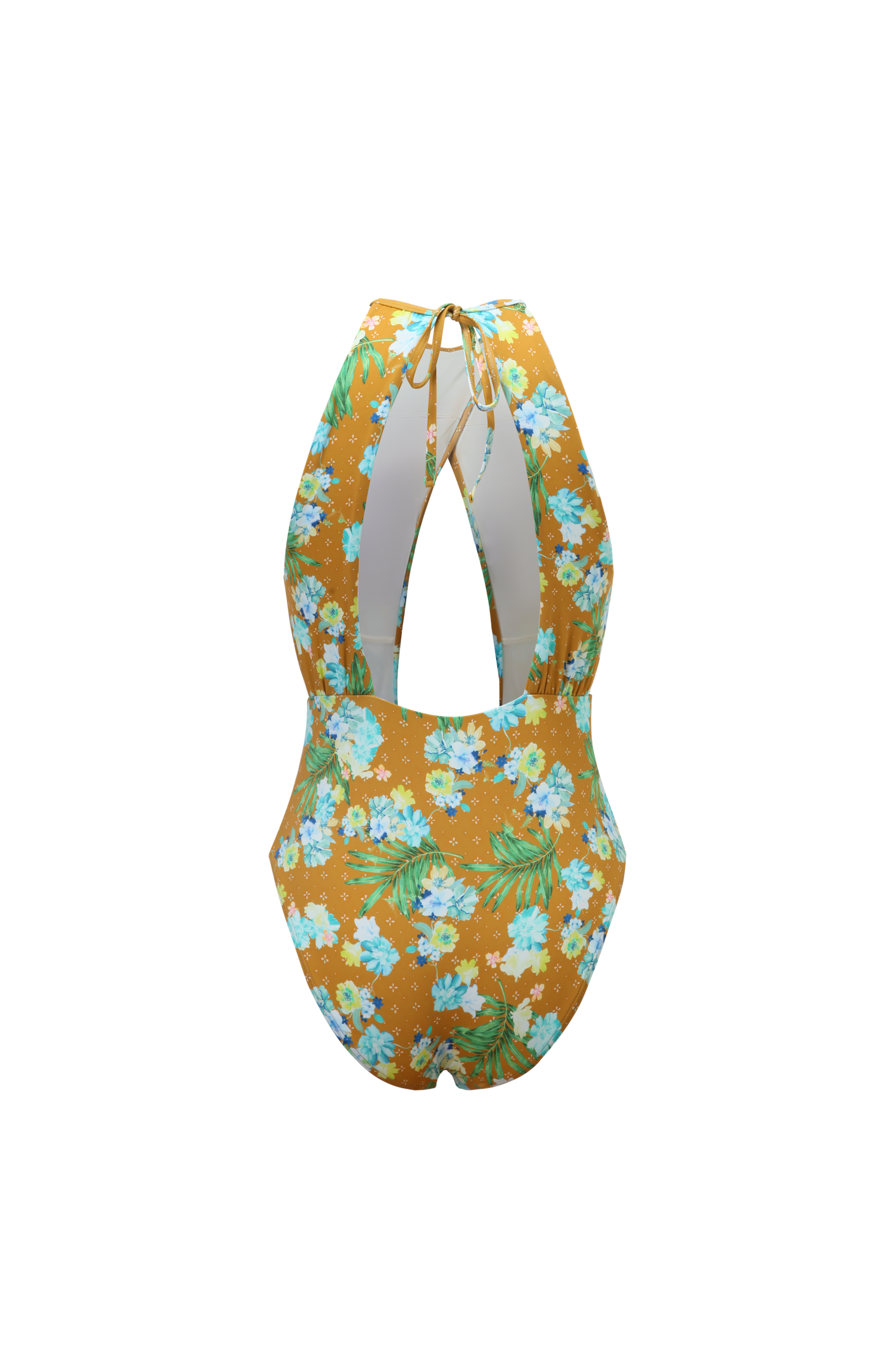 COUNTRY FLORAL Wrap over swimsuit