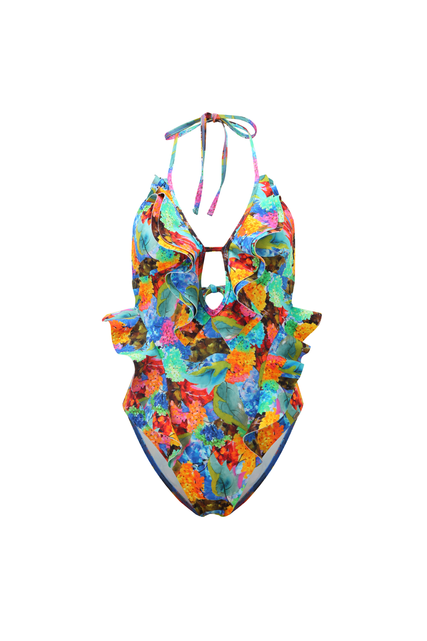 SWEETY FLORAL Ruffle Swimsuit